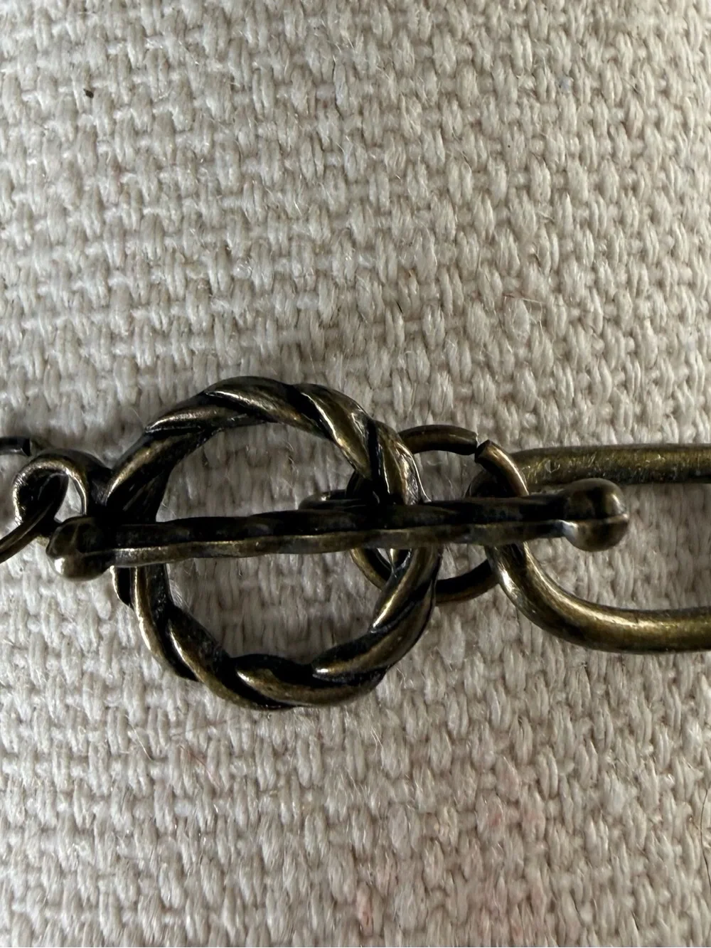 Vintage-Inspired 'Be Your Own Kind of Beautiful' Brass Bracelet - Brass